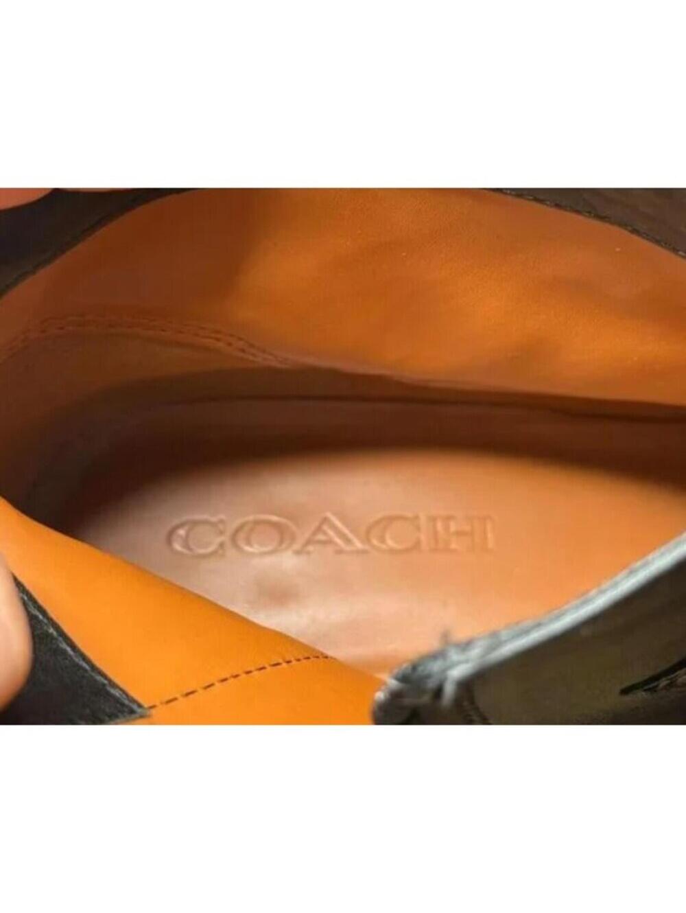 Coach Dani Ankle Booties Black Leather Women Size 8 B EUC - Picture 6 of 8
